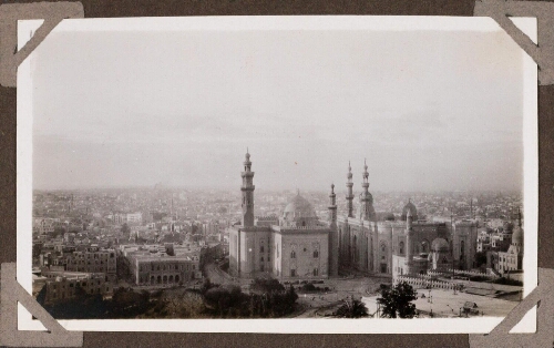 Le Caire : vue générale prise de la citadelle.
