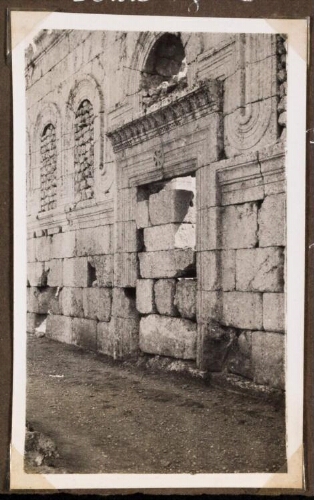 Qalaat Semân : Porte latérale de la basilique Nord