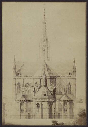 Paris : Église Saint-Bernard de la Chapelle [dessin]
