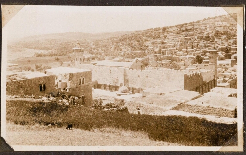Le Haram d'Hébron, direction Sud