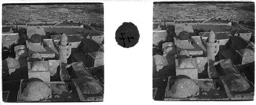 47 - Mur du Sud. De la tour des bénédictins allemands, le cénacle vers Tophette
