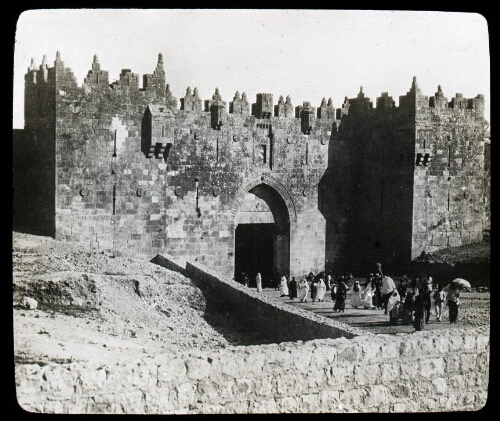 Terre Sainte. Jérusalem. Porte de Damas