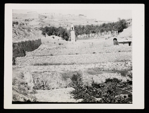 Jérusalem : vallée du Cédron [Piscine d'Ezechias]