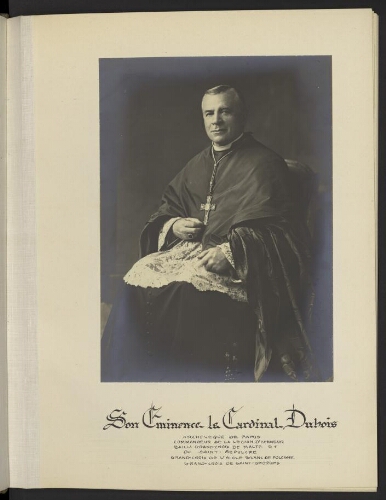 Son Eminence le cardinal Dubois
