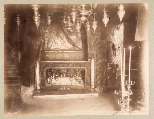 Bethléem, grotte de la Nativité