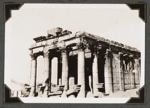 Palmyre : Temple de Baal-Shamîn