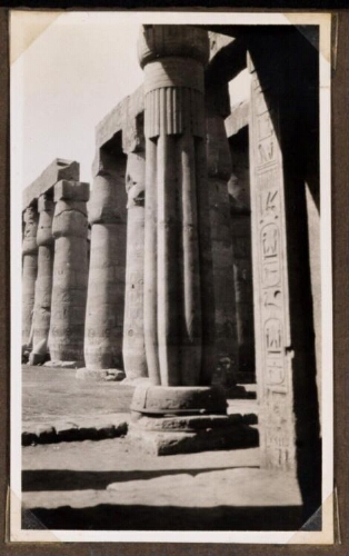 Temple de Louqsor. Cour de Ramsès II