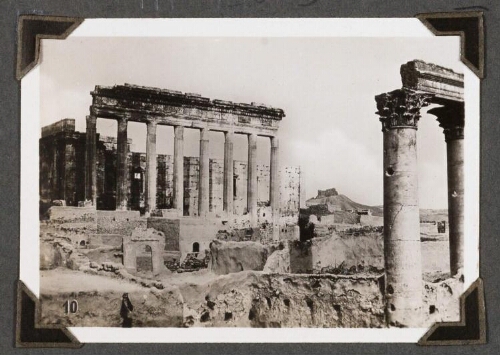 Palmyre : [Le temple de Bêl]