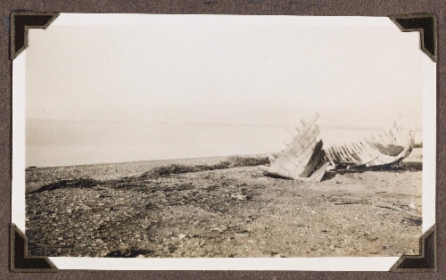 Rivage Nord de la mer Morte, direction Sud-Ouest 1928