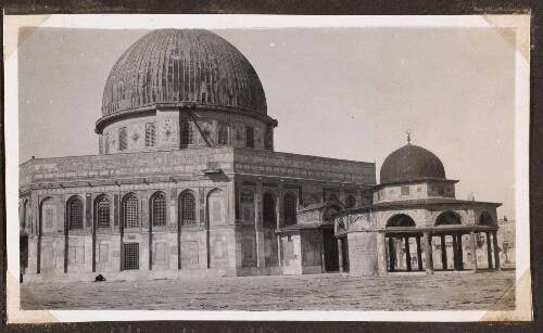 Jérusalem : La mosquée d'Omar (Vue du sud-Est)