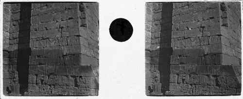 7 - Temple de Médinet Abu. Ramsès III (20e degré, 1200-1179), détails
