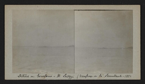 Détroit de Bonifacio - Ile Lavezzi (Naufrage de la Sémillante - 1854)