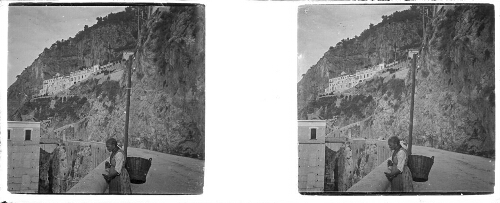 [Amalfi : vue du couvent de Saint-François]