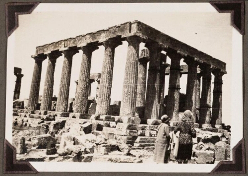 Ile d'Egine : Temple d'Aphaia, direction Ouest