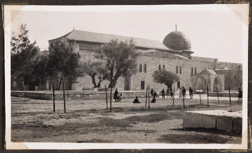 Jérusalem : Mosquée El Aksa prise de l'Ouest