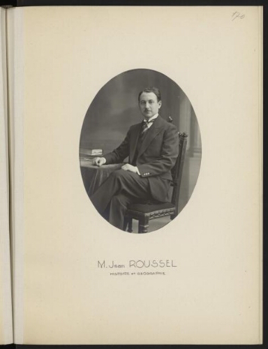 M. Jean Roussel, histoire et géographie