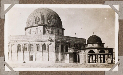 Jérusalem : La mosquée d'Omar (Vue du sud-Est)