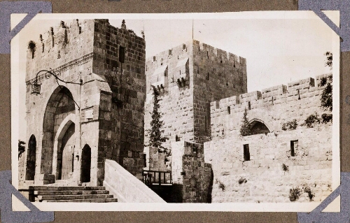 Jérusalem : Entrée de la citadelle