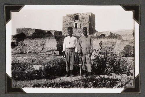 Byblos : Le château en 1929
