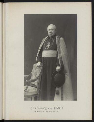S. Ex. Monseigneur Izart, archevêque de Bourges