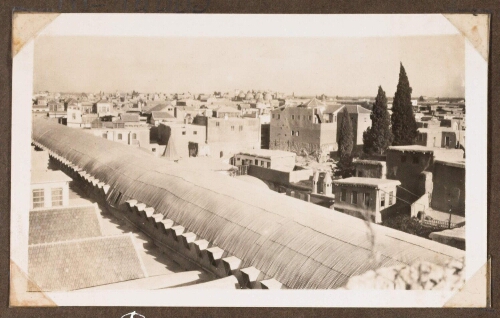 Damas Est vu du haut de la citadelle