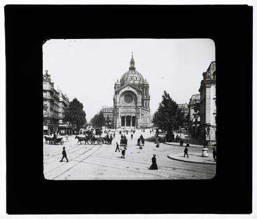Paris - Le boulevard Malesherbes et l'église Saint-Augustin (178)