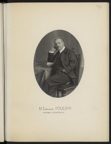 M. Edmond Poulain, physique industrielle