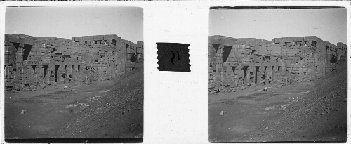 15 - Temple de Louqsor. Chambres latérales de la cella et hypostyle