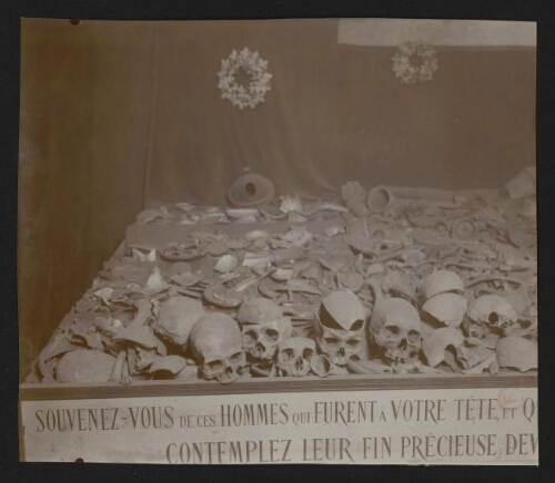 [Abbaye des Carmes : ossements des martyrs de 1792]