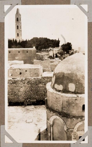 Jérusalem : Edicule de l'Ascension au sommet du Mont des Oliviers