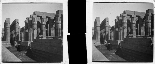 17 - Temple de Louqsor. Chambre hypostyle (Aménophis III)