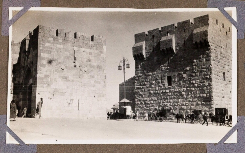 Jérusalem : Porte de Jaffa, la brèche