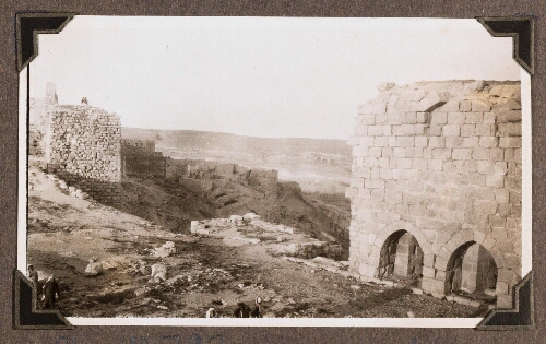Kérak. Du haut du château, vue vers le Nord-Est