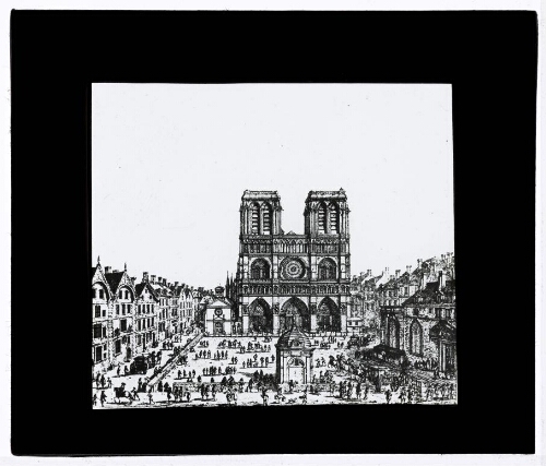 [Paris] - Eglise Notre-Dame au XVIIe siècle (Série 453 / n°11 R.M.)