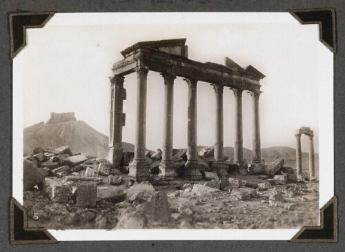 Palmyre : Temple funéraire dans les quartiers du Nord-Ouest