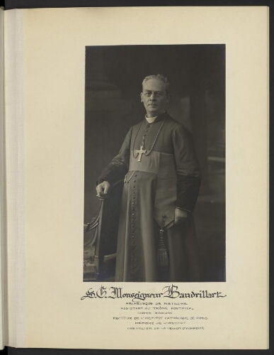 S. E. Monseigneur Baudrillart