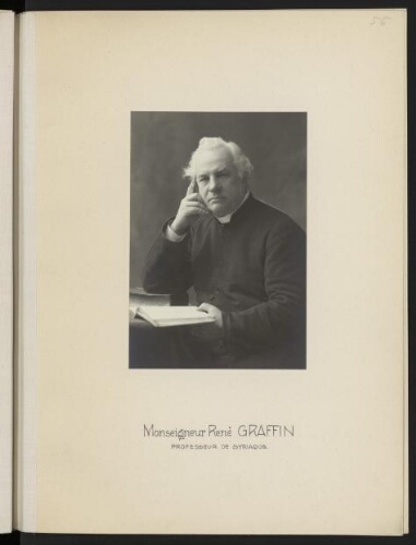 Monseigneur René Graffin, professeur de syriaque