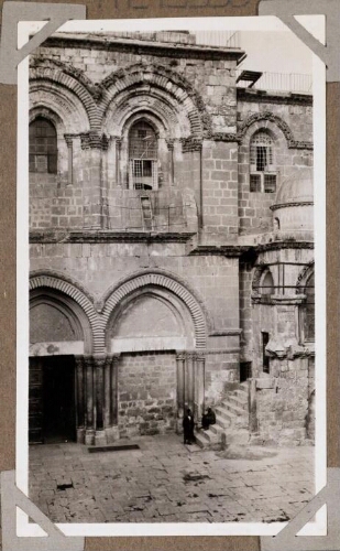 Jérusalem : Façade du Saint-Sépulcre