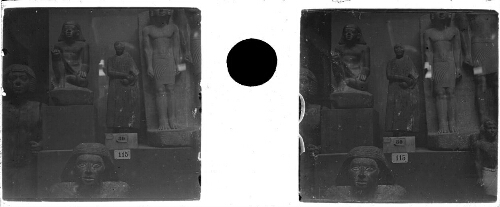 31 - Musée du Caire : [Statues]