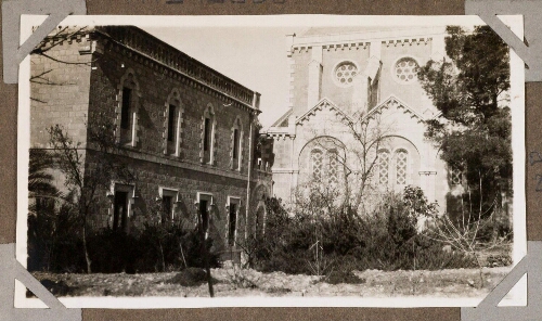Jérusalem : Basilique et école du couvent Saint-Etienne