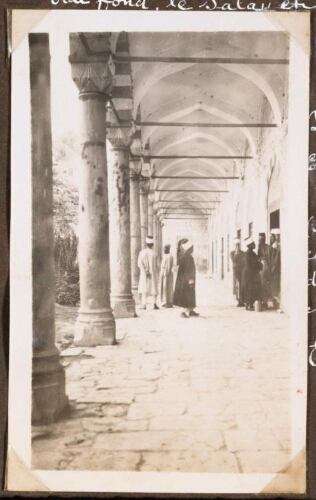 Damas : El Tékiyé (ancien couvent de derviches). Elèves imans