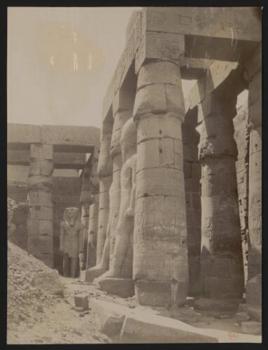 124. Luxor [sic] - Statue et temple de Ramses