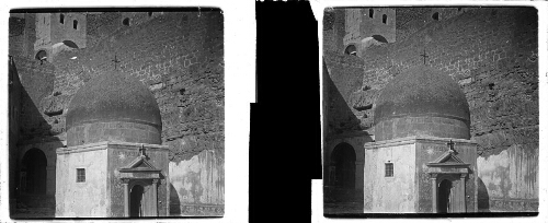 59 - 12 février : Couvent de Mar Saba. Intérieur, tombeau de Saint Saba
