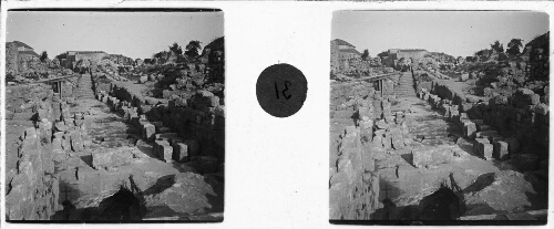 31 - 29 avril : Thabor. Ruines de la basilique vers l'Ouest