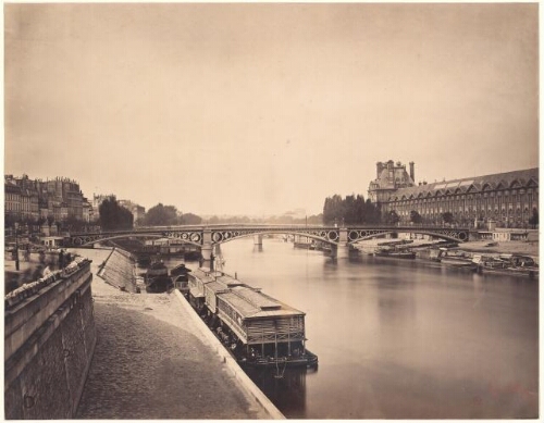 Pont des Saints-Pères à Paris pris du pont des Arts