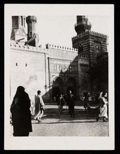 A7 : Le Caire : Façade de la mosquée El Azhar