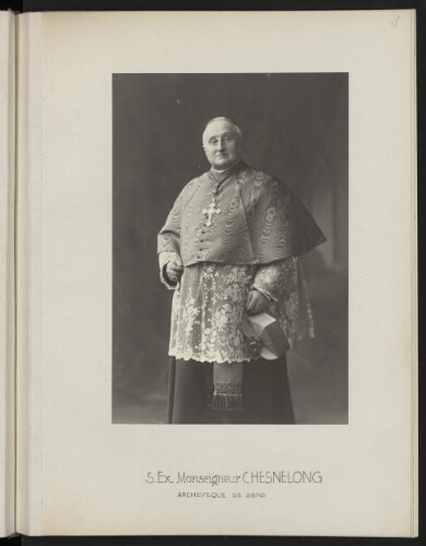 S. Ex. Monseigneur Chesnelong, archevêque de Sens