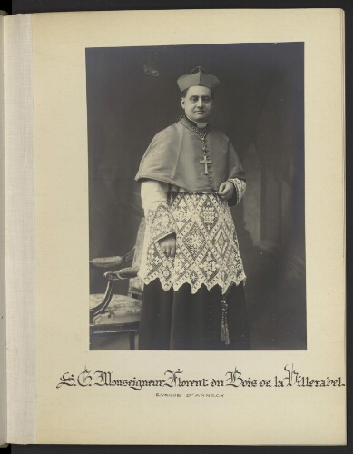 S. E. Monseigneur Florent du Bois de la Villerabel