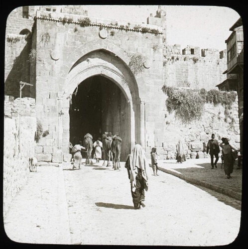 Jérusalem. Porte de Damas