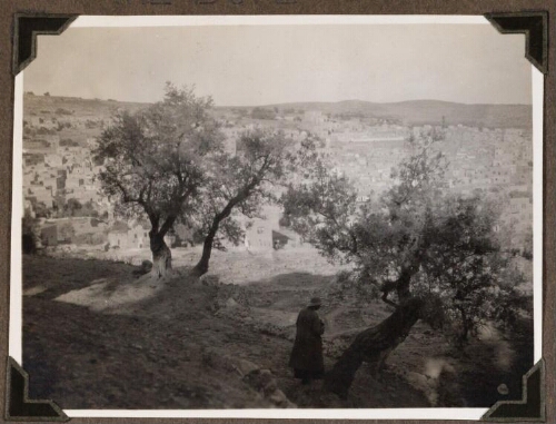 Hébron, vu de la colline d'Arbaïn